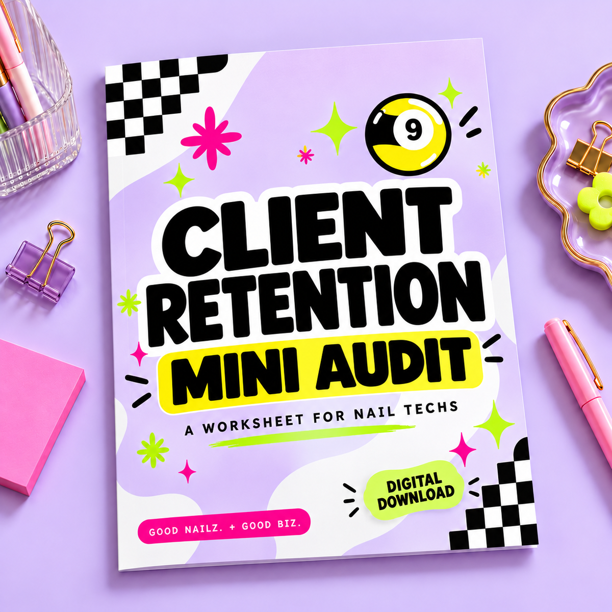Client Retention Mini Audit | Nail Tech Worksheet