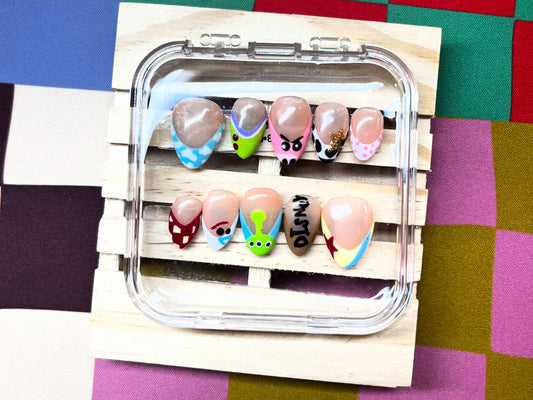Toy themed Press On’s