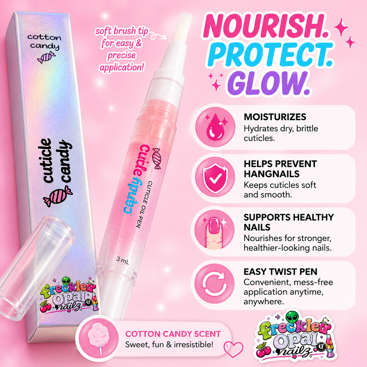 Cuticle Candy™ Nourishing Cuticle Oil 🍬