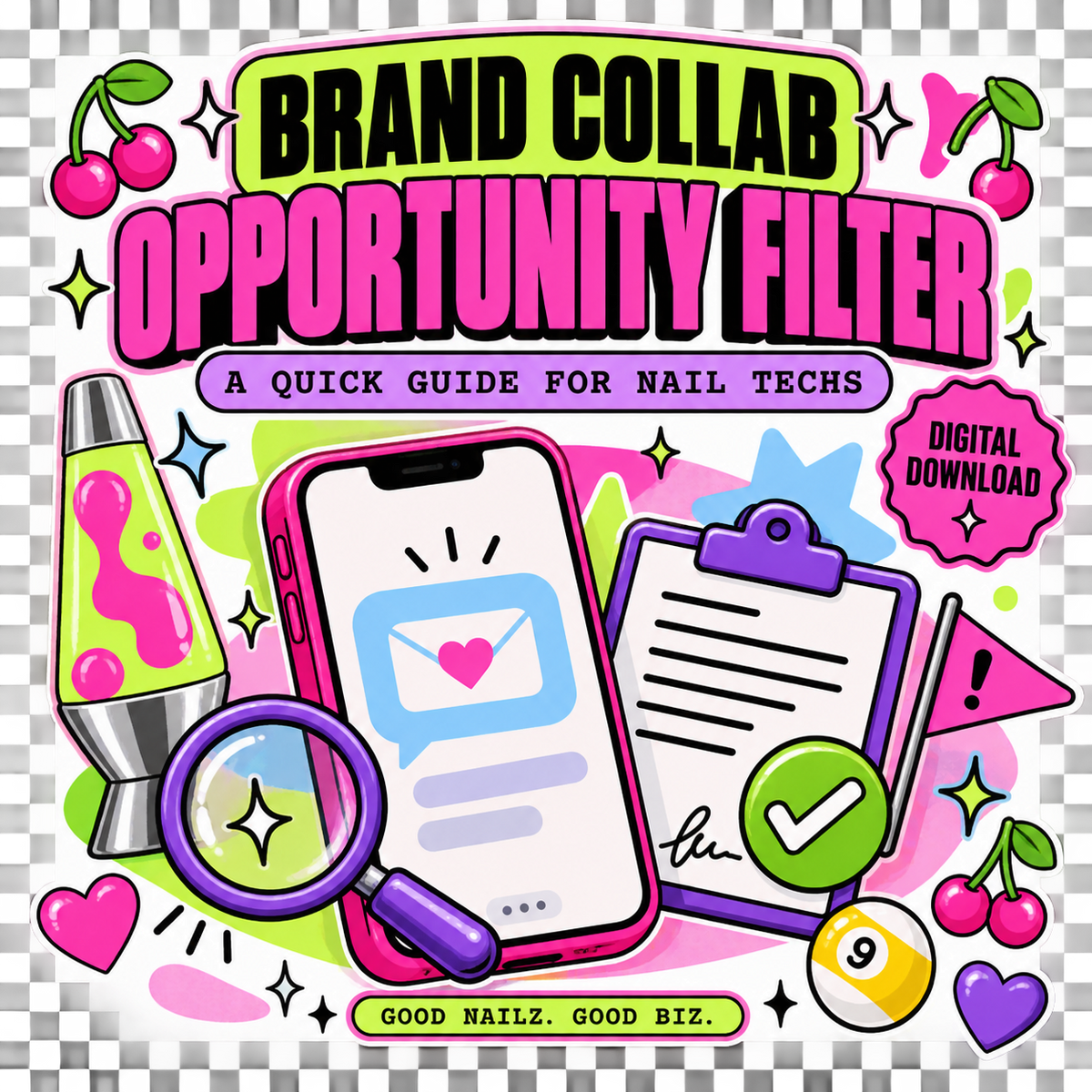 Brand Collab Opportunity Filter | Nail Tech Worksheet