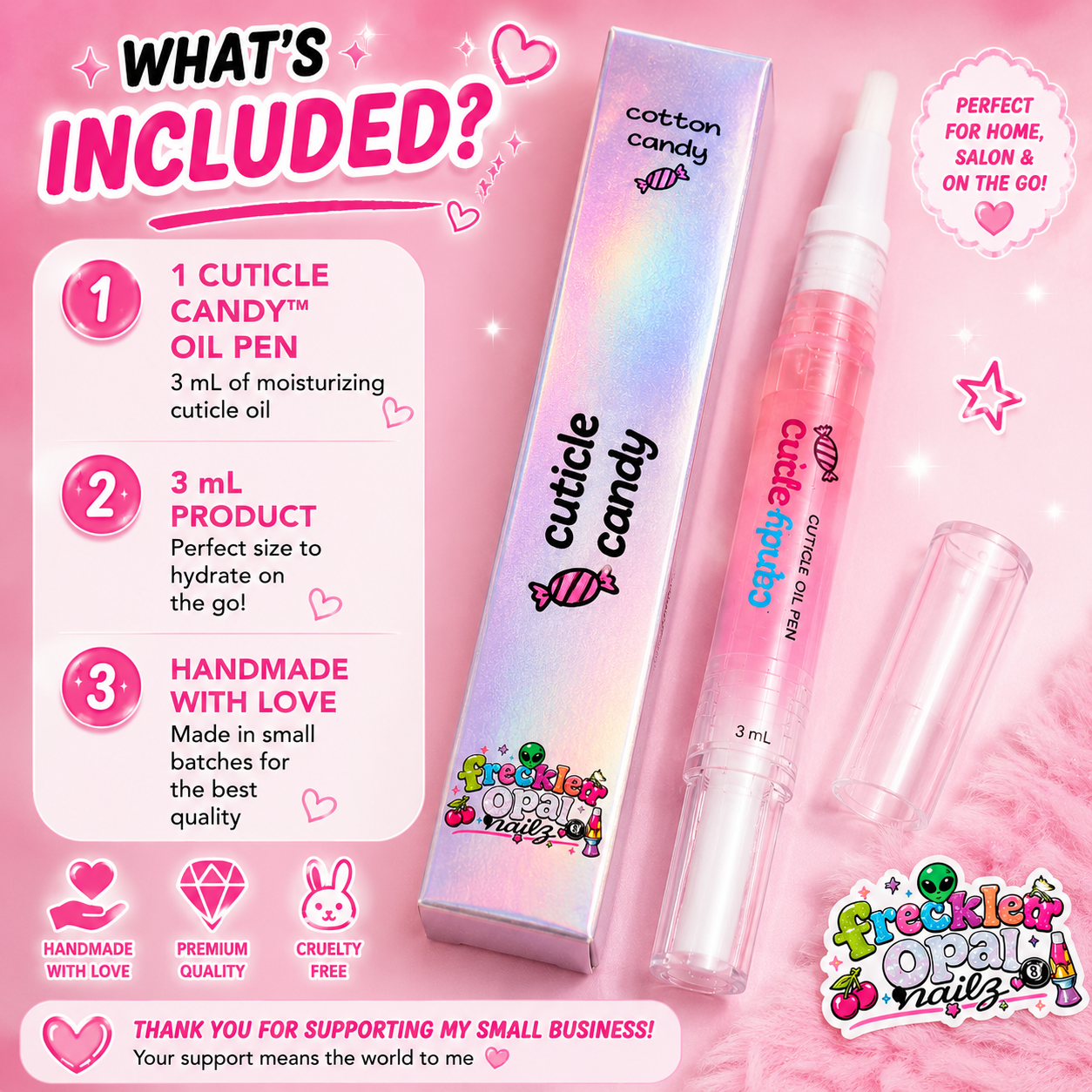 Cuticle Candy™ Nourishing Cuticle Oil 🍬