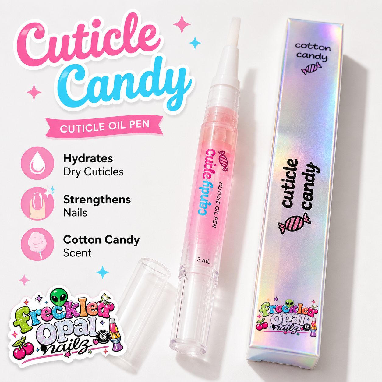 Cuticle Candy™ Nourishing Cuticle Oil 🍬